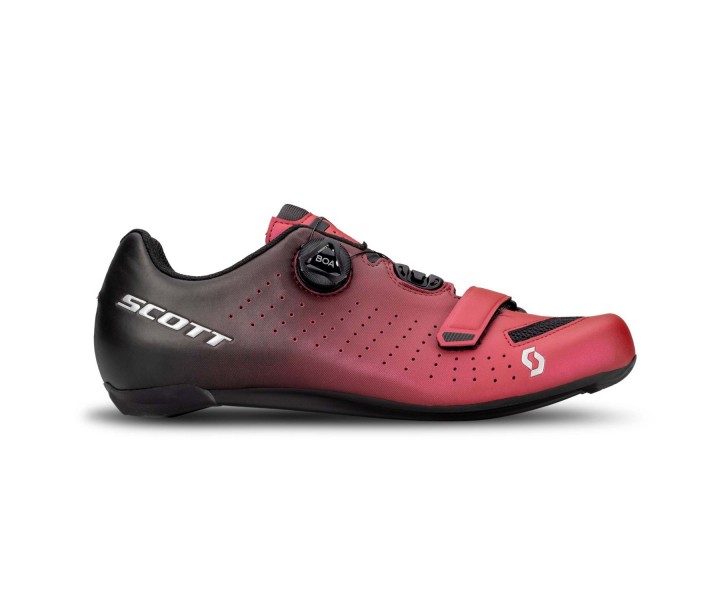 Zapatillas Scott Road Comp Boa Negro / Rojo