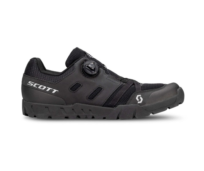 Zapatillas Scott Sport Crus-R Flat Boa Negro / Plata