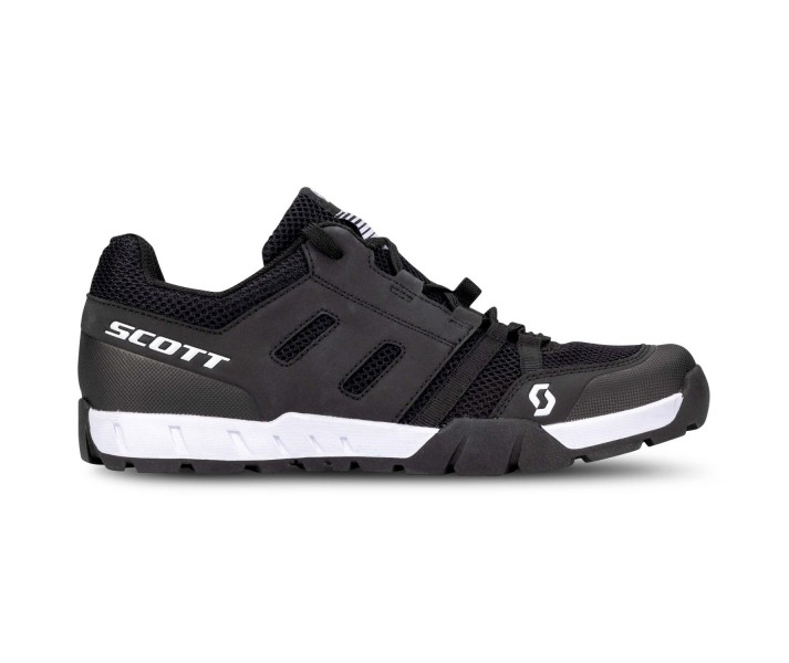 Zapatillas Scott Sport Crus-R Flat Lace Negro /Blanco