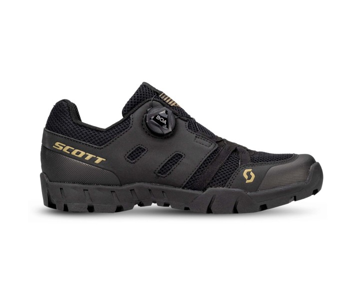 Zapatillas Scott Mujer Sport Crus-R Boa Eco Negro / Dorado