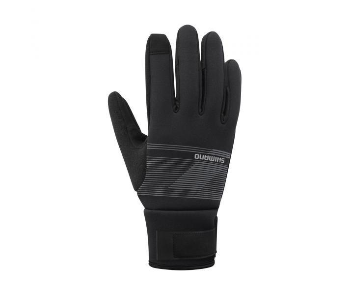 Guantes Shimano Windbreak Thermal Gris Metálico