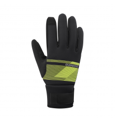 Guantes Shimano Windbreak Thermal Amarillo Fluor