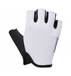 Guantes Cortos Mujer Shimano Airway Blanco