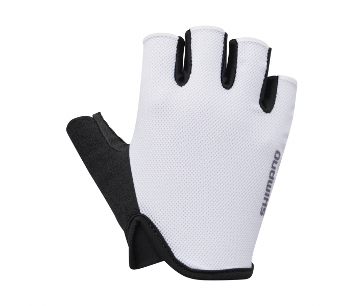 Guantes Cortos Mujer Shimano Airway Blanco