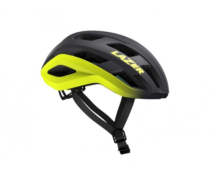 Casco Lazer Strada KC Gris Oscuro/Amarillo