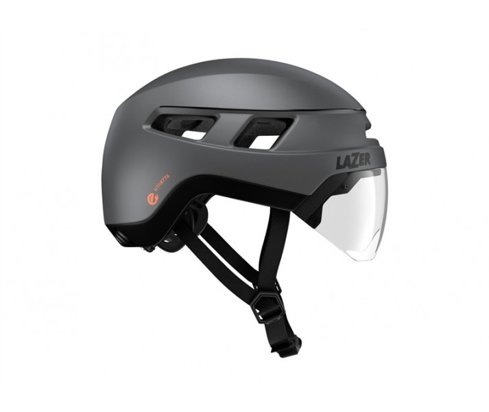 Casco Lazer Urbanize Titanio LED