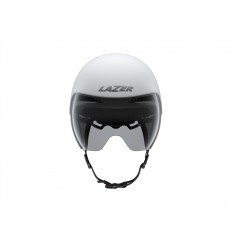 Casco Lazer Volante KC Blanco Plata Mate