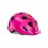 Casco Infantil Met Hooray Rosa Corazones Brillo