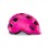 Casco Infantil Met Hooray Rosa Corazones Brillo