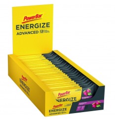 Caja Barritas PowerBar Energize Advanced Frambuesa 15 ud * 55 gr