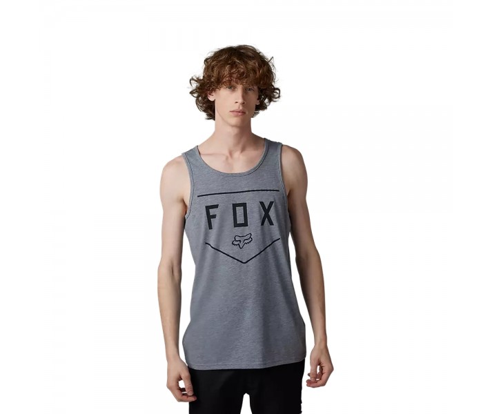 Camiseta Fox Shield Tech Tank Sin Mangas Gris