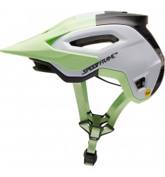 Casco Fox Speedframe Pro Klif Gris / Blanco / Verde