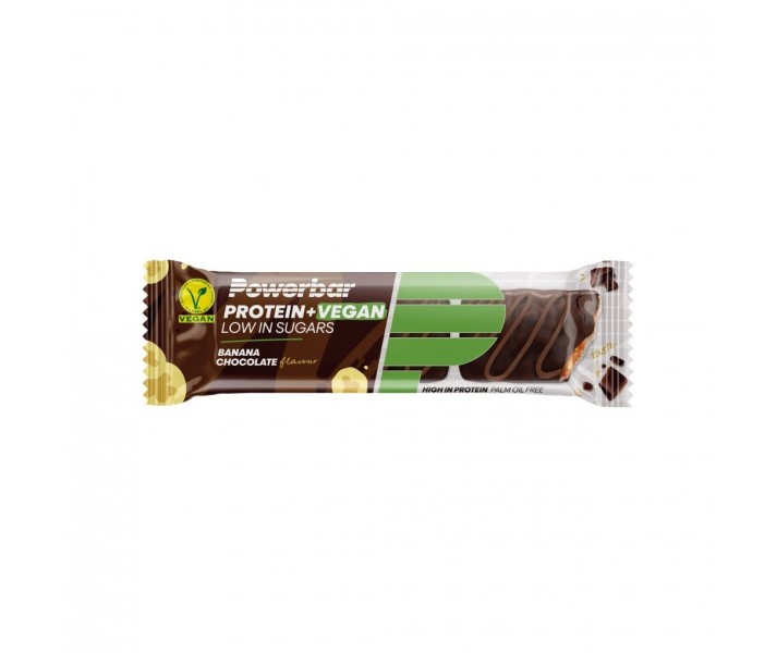 Barrita Powerbar Protein Plus Vegana Platano y Chocolate 1 unidad
