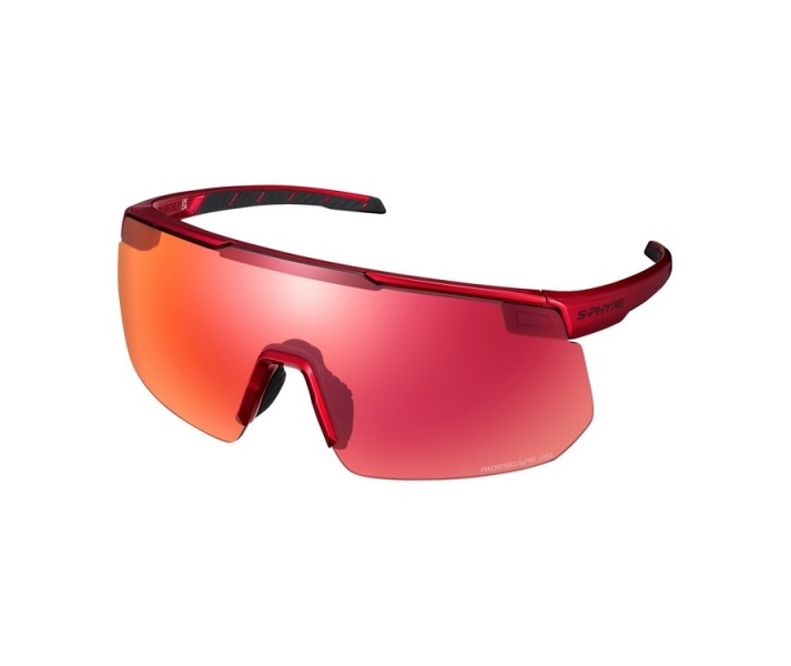 Gafas Shimano S-Phyre Rojo Metálico Ridescape Road