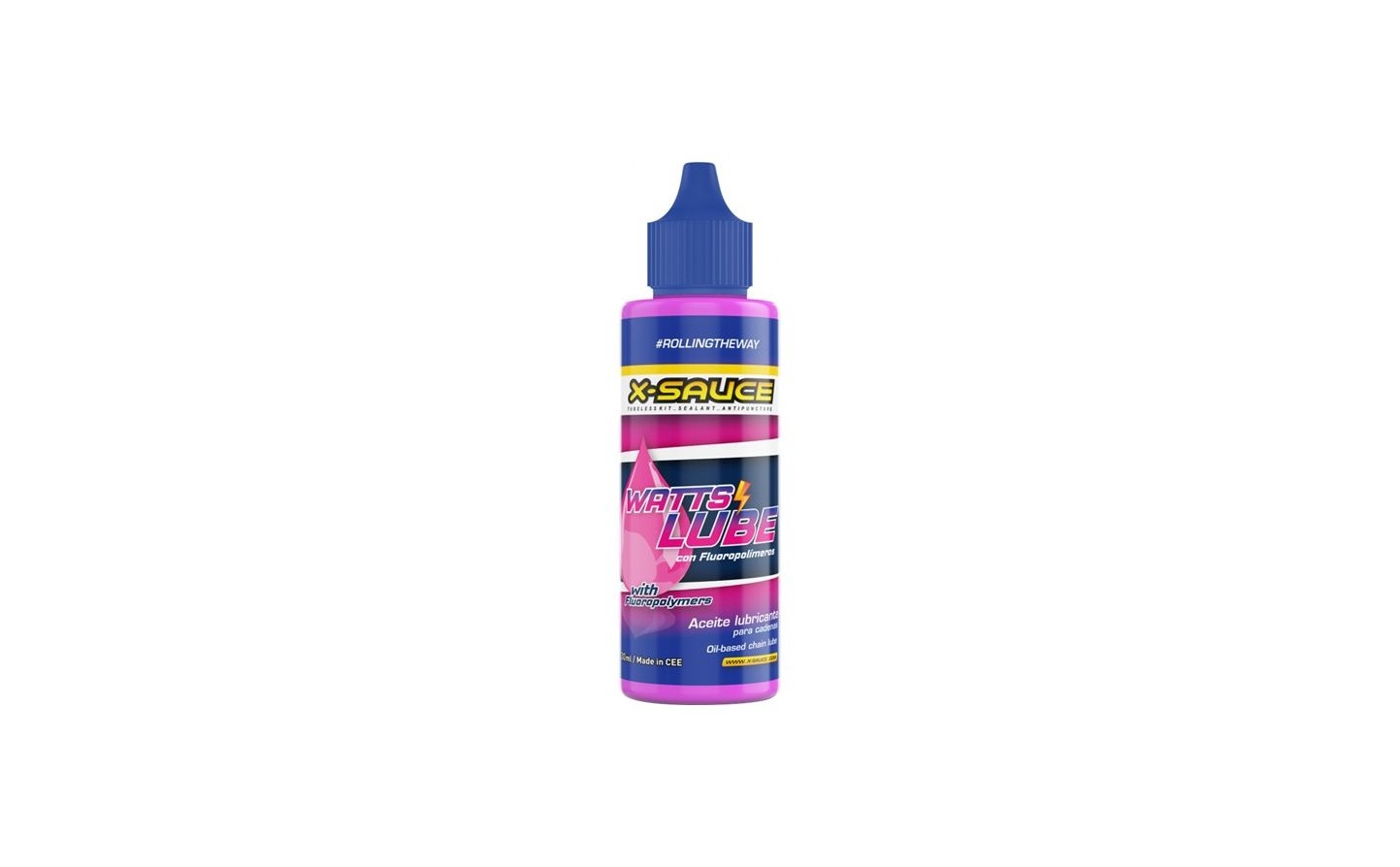 Lubricante de Cera para cadena Wend Wax-On 80ml Rosa para cadena bici