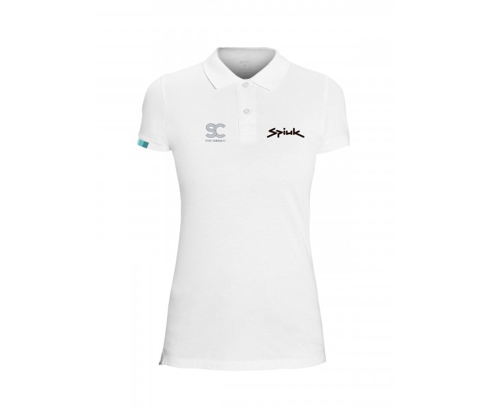 Polo Spiuk M/C Sc Community Mujer Blanco