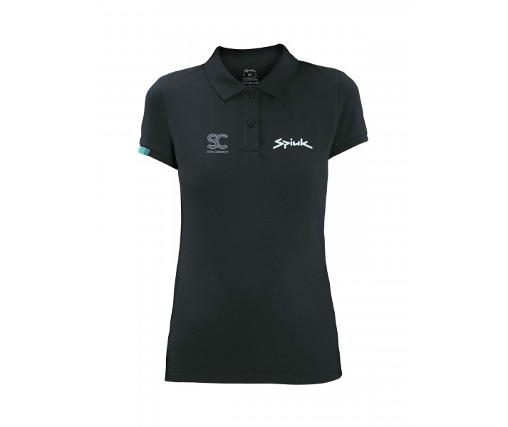 Polo Spiuk M/C Sc Community Mujer Negro