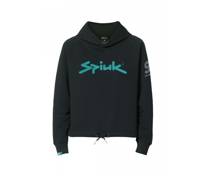 Sudadera Con Capucha Spiuk Sc Community Mujer Negro
