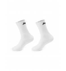 Calcetines Spiuk Pack 2 Uds. Anatomic Medio Largo Unisex Blanco