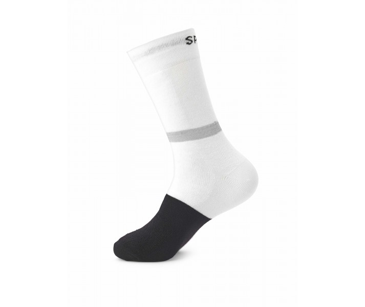 Calcetines Spiuk Top Ten Winter Largo Unisex Blanco