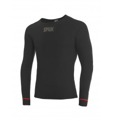 Camiseta Spiuk M/L Anatomic Negro