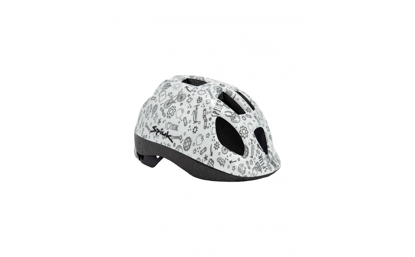 Casco Spiuk Kids Nino XS Blanco Fabregues Bicicletas