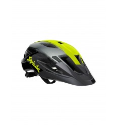 Casco Spiuk Kaval Unisex Negro/Amarillo