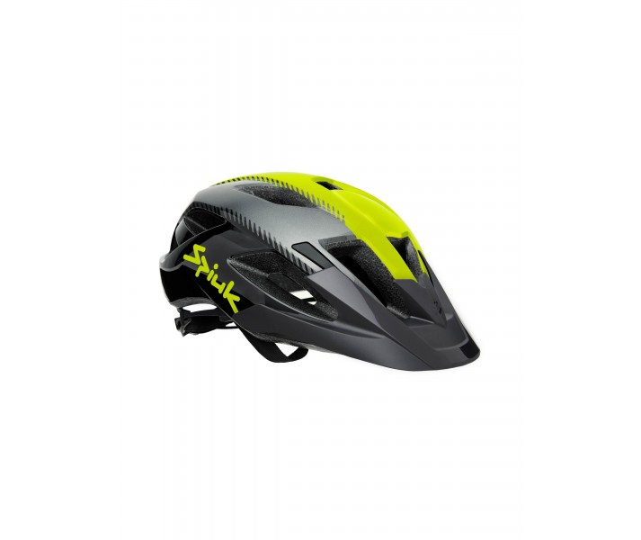 Casco Spiuk Kaval Unisex Negro/Amarillo