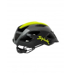 Casco Spiuk Kaval Unisex Negro/Amarillo