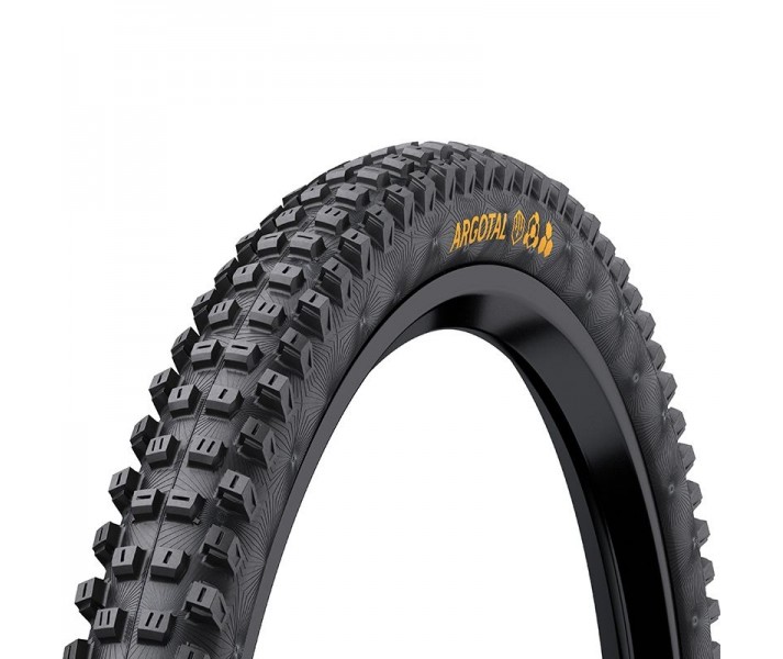 Cubierta Continental Argotal Downhill 27.5x2.40 Super Soft TR Negro