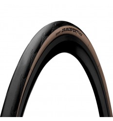 Cubierta Continental Grand Sport Race 700x28C Negro/Marrón