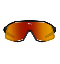 Gafas KOO Demos Negro Mate Lente Rojo Espejo