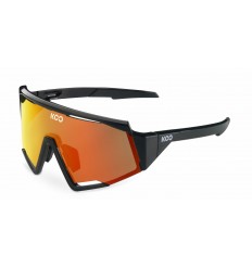 Gafas KOO Spectro Negro-Rojo Lentes Rojo Espejo