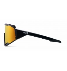 Gafas KOO Spectro Negro-Rojo Lentes Rojo Espejo