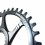 Plato Lola Monoplato Redondo 104BCD Shimano Negro