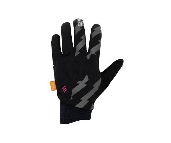 Guantes Muc-Off D30 Rider Bolt Negro-Rosa