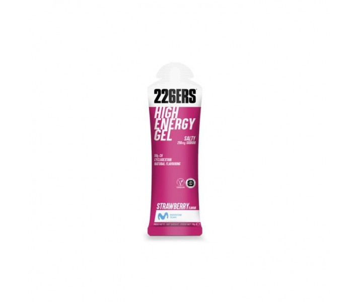 Gel 226ERS High Energy 76g Sabor Salty Fresa -1 UNIDAD