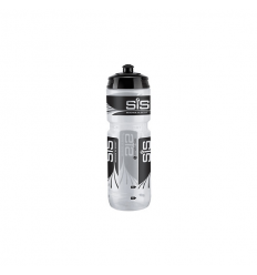 Bidón SIS Cuello Estrecho 800ML Negro/Transparente