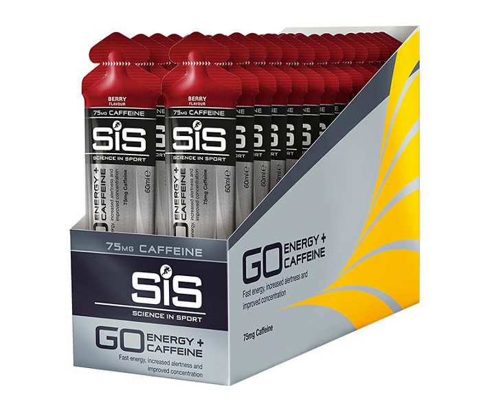 Caja Gel SIS Go Energy Cafeina & Bayas 60ml