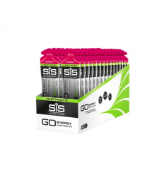 Caja Gel SIS Go Energy Gel + Electrolitos Frambuesa 60ml