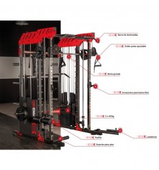 Máquina De Musculación Bh Power Smith G145