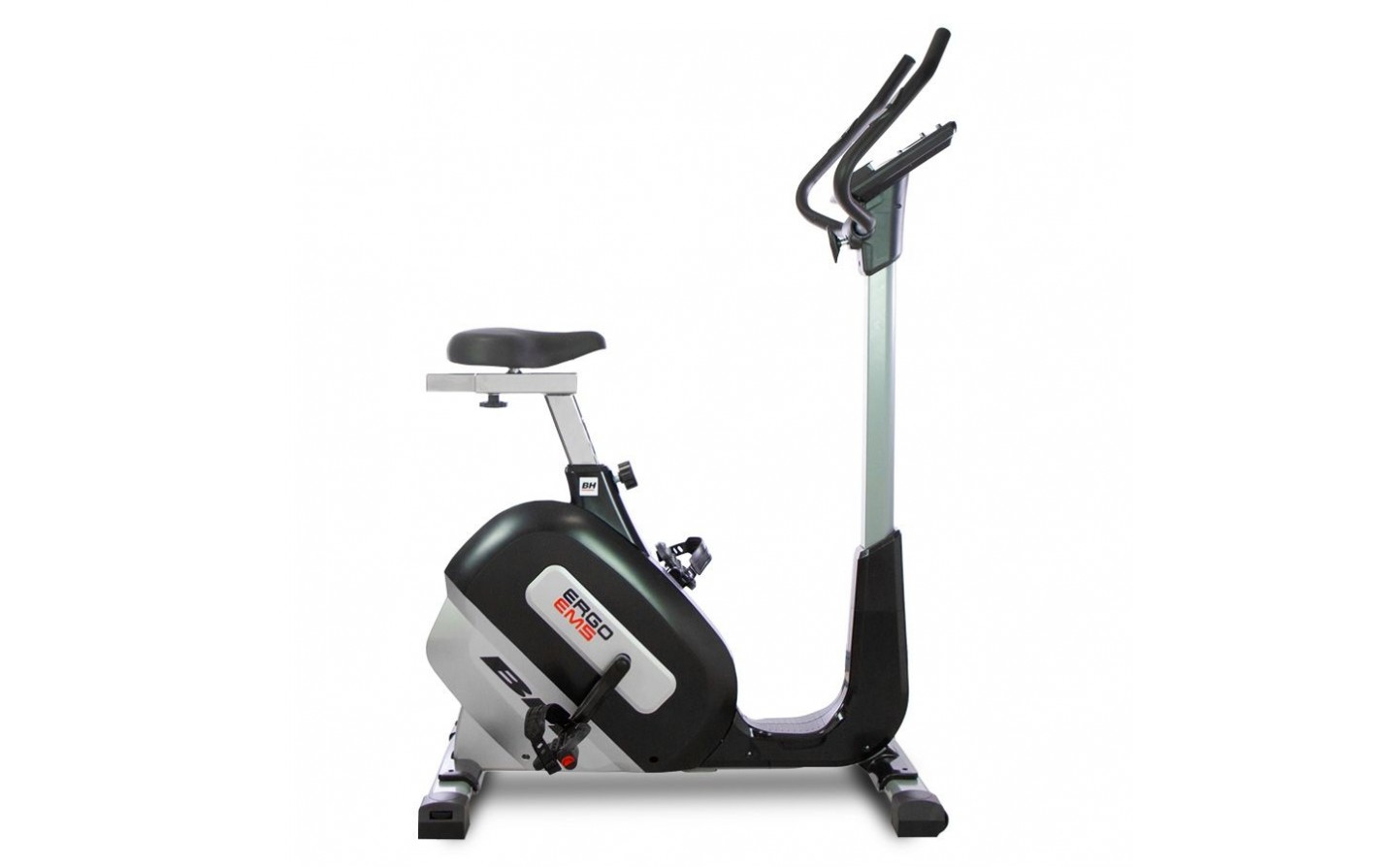 Bicicleta Estática Ergo EMS H678 BH Fitness: Cuadro abierto para