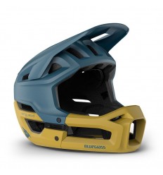 Casco Bluegrass Vanguard Azul Ocre Mate