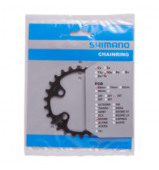 Plato 26D Shimano Deore FC-M6000 Negro