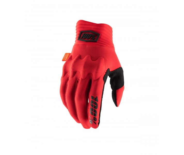 Guantes 100% Cognito D30 Rojo/Negro