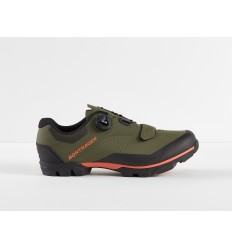 Zapatillas Bontrager Foray Gris Oliva/Naranja Radioactivo