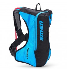 Mochila Uswe Ranger 4 Con bolsa De hidratación Elit Azul Negro |SWV-2040503|