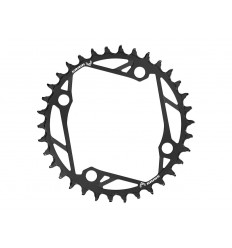 Plato Sram T-Type Acero 104BCD 12v Negro