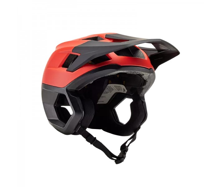 Casco Fox Dropframe Negro Naranja |31931-104|