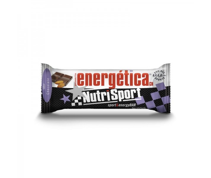Barritas energética Nutrisport sabor chocolate con avellanas 1 Unidad
